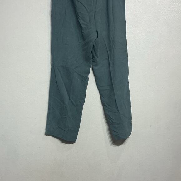 Norton Studio Gray Suede Vintage Pants Sz 12 - Picture 6 of 9